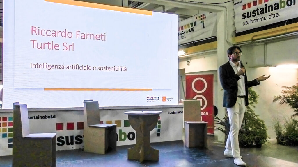 Riccardo Farneti - SustainaBol 2023 Bologna - Talk inteligenza artificiale e sostenibilità